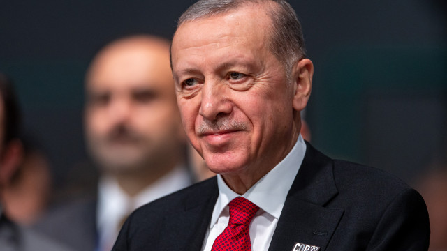 Turkish President Recep Tayyip Erdogan attends the UN Climate Change Conference COP28, in Dubai, United Arab Emirates, 01 December 2023